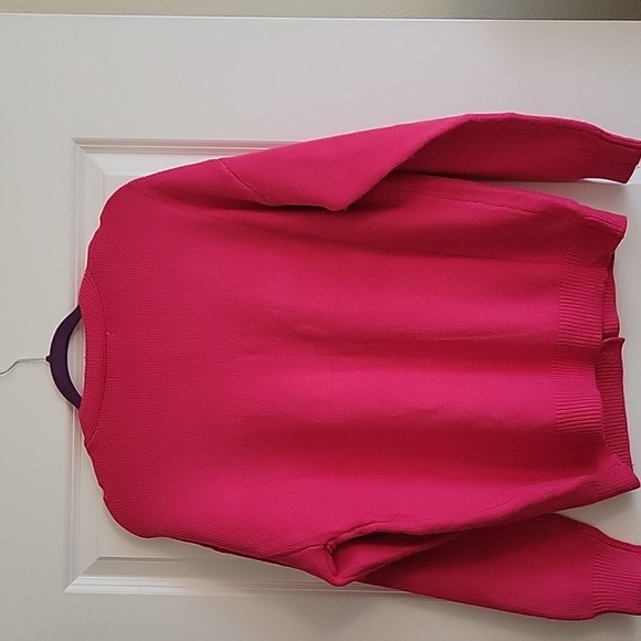 NEW SHOP TALULAH Pink Cardigan Sweater with Sequin Tiger Embellishments - Picture 4 of 4